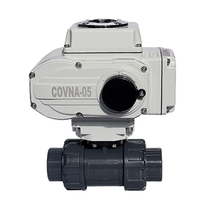 COVNA Vanne à bille motorisée à double action en PVC, bidirectionnelle pour piscines, en plastique - Product Image 2