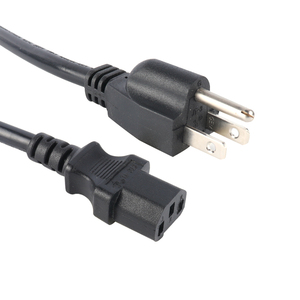 UL Standard 14AWG SJT 3 Prong <strong>Plug</strong> to IEC C13 Female Connector Ac Power Supply Cord - Product Image 2