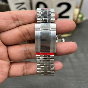 Montre mécanique de qualité supérieure personnalisable OEM, 40 mm, acier VS Factory 904L, mouvement ETA 3285, montres de luxe GMT - Product Image 5