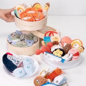 Venta caliente Mini Ocean Fish Animal Sea Creatures Mochila de peluche Colgante Llavero de felpa para niños - Product Image 5