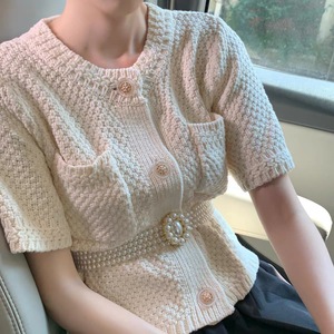 Thắt Lưng Ngọc Trai Bện Đàn Hồi Mới Nhất Thiết Kế Dây Thắt Lưng Thời Trang Đầm Nữ Thắt Lưng Đính Ngọc Trai Hoa - Product Image 4