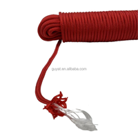 Cordon tressé en diamant, corde tressée en poly résistante pour corde à linge, camping, tente, mât de drapeau, arboriste, palan, poulie