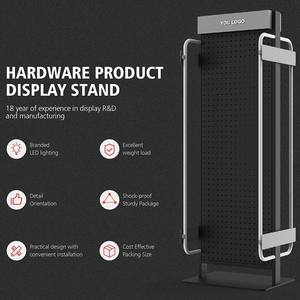 Estante de exhibición de accesorios de coche giratorio de metal para promociones y exhibiciones de sala de exposición - Product Image 4