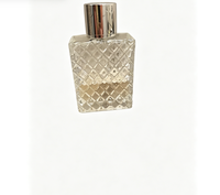 Flacon de parfum vide sur mesure 30ml 50ml 100ml en verre givré avec vaporisateur et couvercle magnétique pour parfums et eaux de Cologne haut de gamme