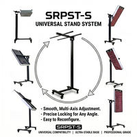 Soporte de Terapia de Luz Roja Neumático de Fácil Uso, Base Estable Antivuelco, 30 kg, Altura Ajustable, Montaje Sencillo
