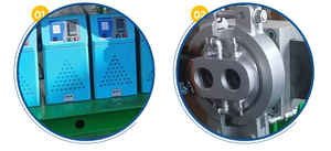 Mesin ekstrusi karet umpan dingin kapasitas tinggi ekstruder lembaran karet butil untuk Ban samping - Product Image 6