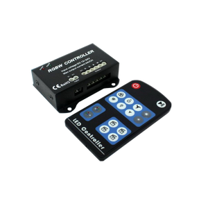 คอนโทรลเลอร์ไฟ LED รุ่น Con-Rf104-Rgbw แบบ 4 ช่องสัญญาณ ใช้ไฟ DC 12V 30A พร้อมรีโมทสำหรับไฟภายในอาคาร - Product Image 1