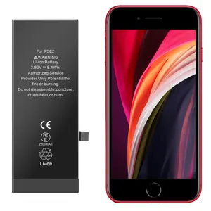 एप्पल आईफोन एसई 2 बैटरी के लिए उच्च क्षमता वाली मोबाइल फोन बैटरी रिचार्जेबल बैटरी ओ साइकिल