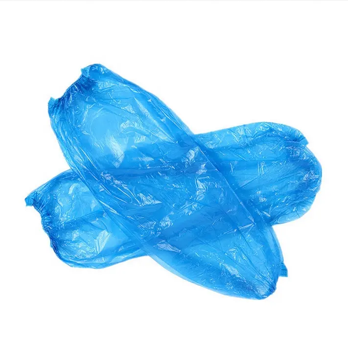 Capa de plástico descartável para uso em fábricas de alimentos, capa de plástico para uso no trabalho