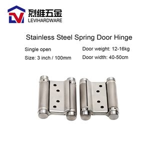Wholesale Professional Hardware Accessory Furniture 304 Stainless Steel Iron Metal <strong>Round</strong> Corner Spring Butt Pivot Door <strong>Hinge</strong> - Product Image 4
