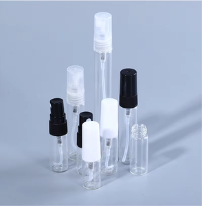 Custom Logo 30ml 50ml 100ml Empty Luxury Flat Square Spray Fragrance Parfum <b>Bottle</b> Clear Black <b>Refillable</b> <b>Perfume</b> Glass <b>Bottle</b> - Product Image 4