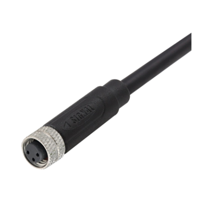 OEM Custom M8 USB Power 4 Pins Female Cable Waterproof IP67 Circular Connector