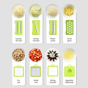 Multifunctional Dual <b>Use</b> Stainless Steel Vegetable Slicer Dicing Cutter Kitchen Tool Slicers Chopper - Product Image 4