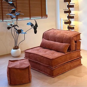 <span class=keywords><strong>Canapé</strong></span> modulaire minimaliste italien, <span class=keywords><strong>canapé</strong></span> paresseux individuel en tissu, amovible et lavable, <span class=keywords><strong>canapé</strong></span>-lit pour petit appartement, bloc Tofu - Product Image 5