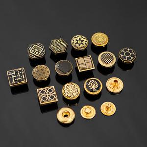 Kunshuo กระดุมเสื้อผ้ากระดุมโรงงานเสื้อ4ส่วนโลโก้กระดุมที่กำหนดเองกระดุมเสื้อผ้า - Product Image 2