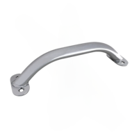 Haute qualité 316 acier inoxydable bateau saisir poignée Anti-vague main courante pour Marine Yacht RV Installation facile pont matériel nouveau