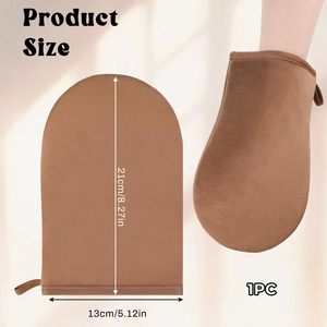 Mitaines de bronzage personnalisées avec logo, applicateur de bronzage sans soleil, gant applicateur de faux bronzage, mitaines auto-bronzantes, gants de bronzage - Product Image 4