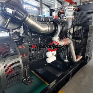 Générateur industriel à moteur ouvert 400 kW 500 kVA à démarrage à distance, à émissions triphasées, livraison rapide - Product Image 1
