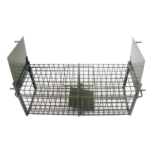 Piège à animaux Haierc, piège pliable, cages pour animaux sauvages vivants, piège pour chat sauvage, <span class=keywords><strong>coyote</strong></span>, vison - Product Image 5