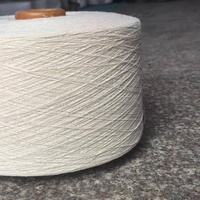 Fil teint en polyester-coton blanc brut OE 0,5s-32s, T/C 70/30, recyclé, ignifuge, fourni par l'usine chinoise