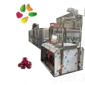 Jelly Candy Depositor Machine Center gefüllt Hard Candy Maschine Lollipop Candy Making Machine aus China