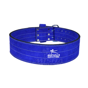 Cinturón de gimnasio de bloqueo automático Soporte de cintura de entrenamiento para adultos de cuero cómodo con protección para la espalda Esencial para levantamiento de pesas - Product Image 1