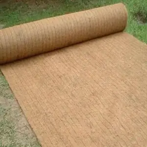 Couverture en soie de noix de coco Protection des pentes Plantation de fibre de coco fibre de coco Couverture de contrôle de l'érosion de coco
