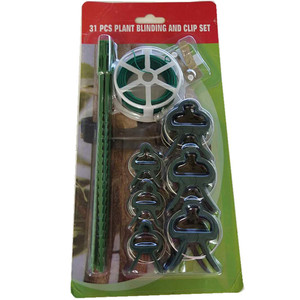 31 Pc Plant Blinding And Clip <b>Set</b> Green <b>Garden</b> <b>Tools</b> Kit For Home Use - Product Image 1