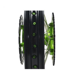 KLX250cc KLX450cc, 17 pulgadas, llanta supermoto, ruedas Supermotard para KAWASAKI, cantidad mínima, 1 Juego - Product Image 6