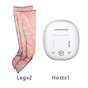 Amazon Bestseller Tragbarer elektrischer Oberschenkel Waden fuß Luft kompression Vollbein massage gerät Verkaufs abdeckung Drahtloses Logo Power Fabric - Product Image 2