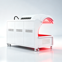 Lit de luminothérapie rouge à corps entier OEM ODM, chambre de photothérapie LED multi-longueurs d'onde pour équipement de bien-être