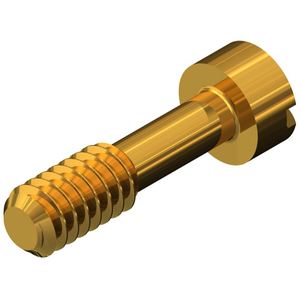 Custom Made Stainless Steel or Brass CNC Machined Drilling Threaded Adjustment <b>Screw</b> - Product Image 1