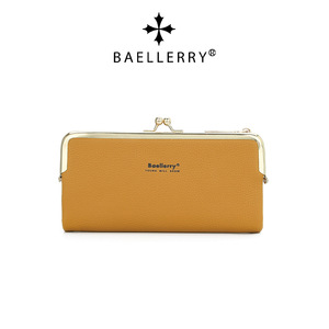 กระเป๋าสตางค์ใบยาวสำหรับผู้หญิง Baellerry ขนาด 19 ซม. ช่องใส่บัตรหลายช่อง กระเป๋าใส่เหรียญทันสมัย ใช้ได้ทุกวัน - Product Image 2
