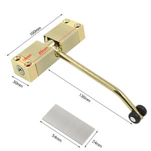Balançoire hydraulique à <span class=keywords><strong>fermeture</strong></span> <span class=keywords><strong>automatique</strong></span> quincaillerie robuste en acier métal hôtels hôpitaux résistant au feu ferme-<span class=keywords><strong>porte</strong></span> en bois <span class=keywords><strong>automatique</strong></span> pour la maison - Product Image 3