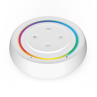Miboxer 2.4G Mi-Light Rainbow télécommande RGB + CCT RGBWW contrôleur de bande Led 5 en 1 Kit d'interrupteur Led