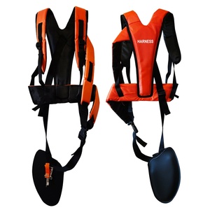 HN2002 acolchado correa de hombro <span class=keywords><strong>doble</strong></span> cortador de cepillo hierba Hedge Trimmer arnés - Product Image 1