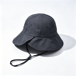 Chapeau Bob Classique Noir Personnalisé Imprimé pour l'Extérieur - Protection UPF 50+ Séchage Rapide Style Pêcheur pour Randonnée et Plage Unisexe - Product Image 4