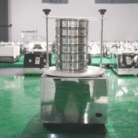 Machine de tamisage vibrante de laboratoire pour l'analyse de la granulométrie des particules, 1 à 8 couches, 110/220/380V, avec certification CE