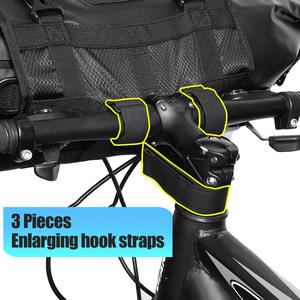 Paquete de <span class=keywords><strong>manillar</strong></span> impermeable para ciclismo, <span class=keywords><strong>bolsa</strong></span> frontal para almacenamiento de bicicletas de montaña, <span class=keywords><strong>bolsa</strong></span> seca para cuadro de bicicleta, <span class=keywords><strong>bolsa</strong></span> de tubo superior para cajas de almacenamiento - Product Image 4