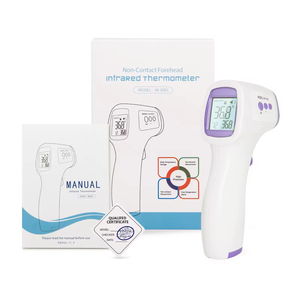 Thermomètres électriques multifonctionnels en plastique sans contact pour animaux de compagnie Pistolet à infrarouge pour bébé Thermomètres domestiques numériques - Product Image 1