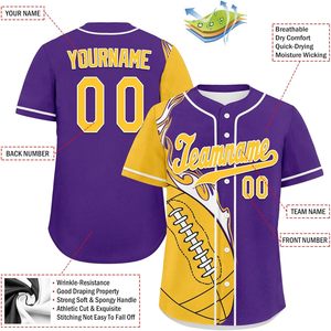 2025 Custom Softball <b>Button</b>-Down Shirts Personalized Adult and Youth Baseball Jersey Sports Uniforms Soft Baseball Clothing - Product Image 6