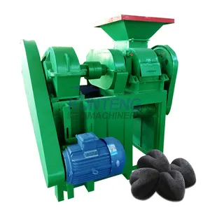 Automation Energy Saving Home Use Smallest Model Mineral Powder Coal Briquette Press Making Machine