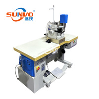 Machine à coudre Strobel à double entraînement, machine à coudre multifonction pour la semelle supérieure et l'intérieur de la chaussure, machine de fabrication de chaussures pour usine de chaussures