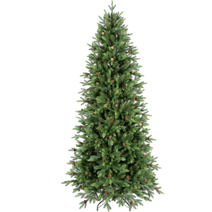 จัดส่งตรงจากผู้ผลิตต้นคริสต์มาส PE เทียมสีธรรมชาติหรือปรับแต่งได้ - Product Image 1