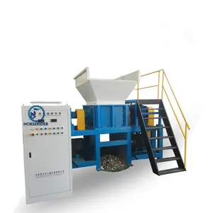 Máquina trituradora de papel de reciclaje, trituradora de papel de cartón Industrial, trituradora de libros de residuos