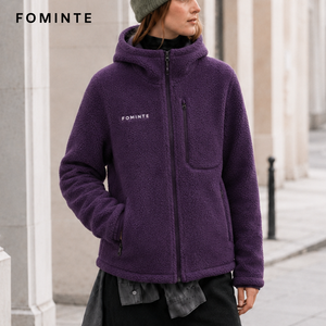 Veste polaire pour <span class=keywords><strong>femme</strong></span>, chaude pour l'hiver, doublée en sherpa, à capuche, épaisse et lourde, style Teddy <span class=keywords><strong>Bear</strong></span>, vêtement d'extérieur pour femmes - Product Image 6