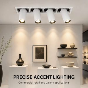 Plafonnier LED Rond 6W 12W 25W Blanc Chaud 3500K Tuya Triac/0-10V/ Dimmable Extensible pour Salon Moderne - Product Image 5