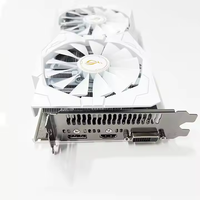 Carte graphique ROG STRIX RX580 8 Go GDDR5 blanche pour PC, jeux vidéo, carte vidéo VGA RX 580