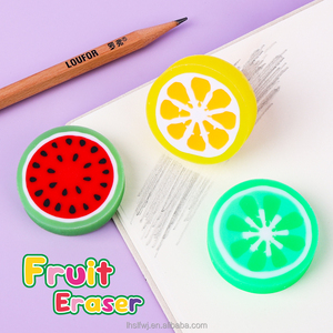 Lot de 3 Gommes <span class=keywords><strong>Kawaii</strong></span> en Forme de Fruits Tranchés – Gommes à Crayon Sans Résidu pour <span class=keywords><strong>Dessin</strong></span>, Papeterie et Récompenses Scolaires pour Enfants - Product Image 3