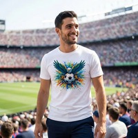 De nombreux motifs de transferts DTF en strass effet pelucheux pour T-shirts de la Saint-Valentin, style sportif, transferts DTF pour le football pour vêtements